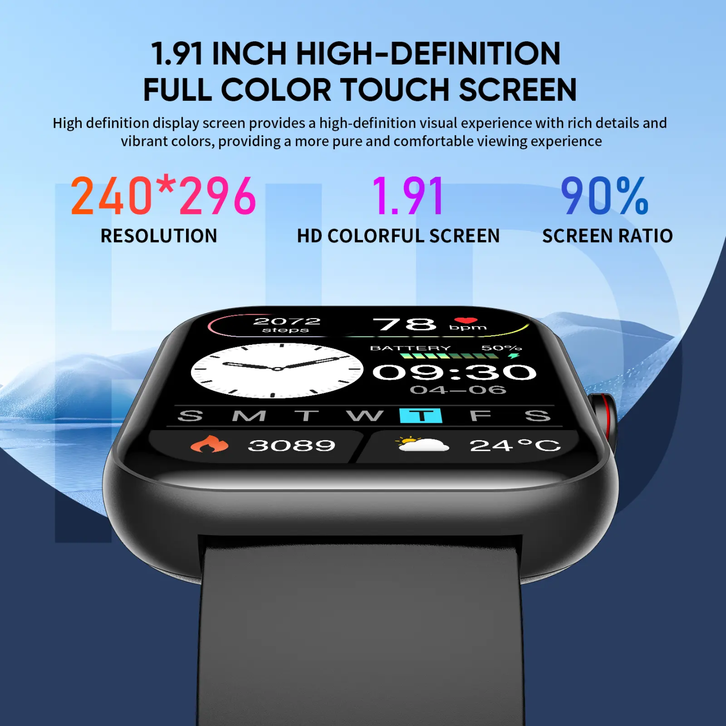 Smartwatch Senbono Hero A221